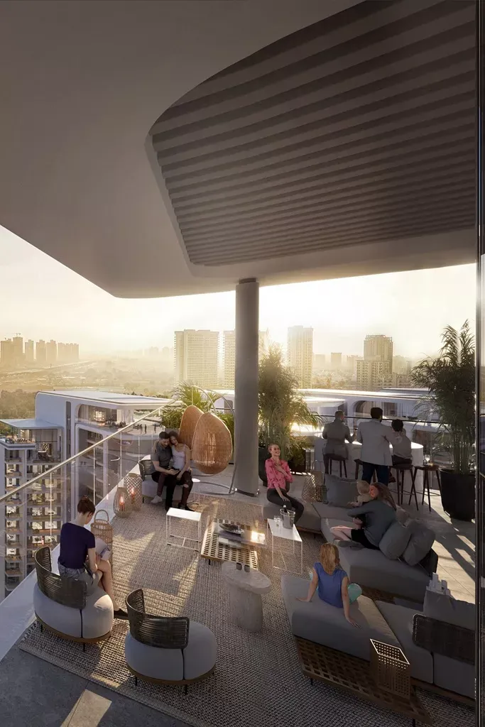 Sky Balcony Sunset View